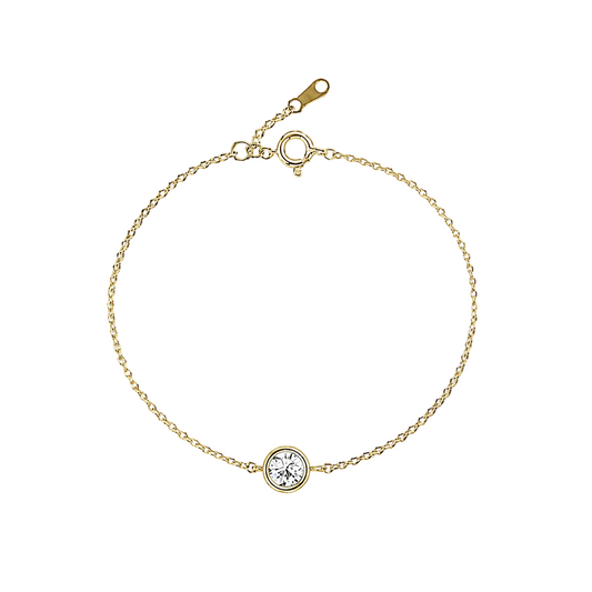 Round Solitaire Bracelet