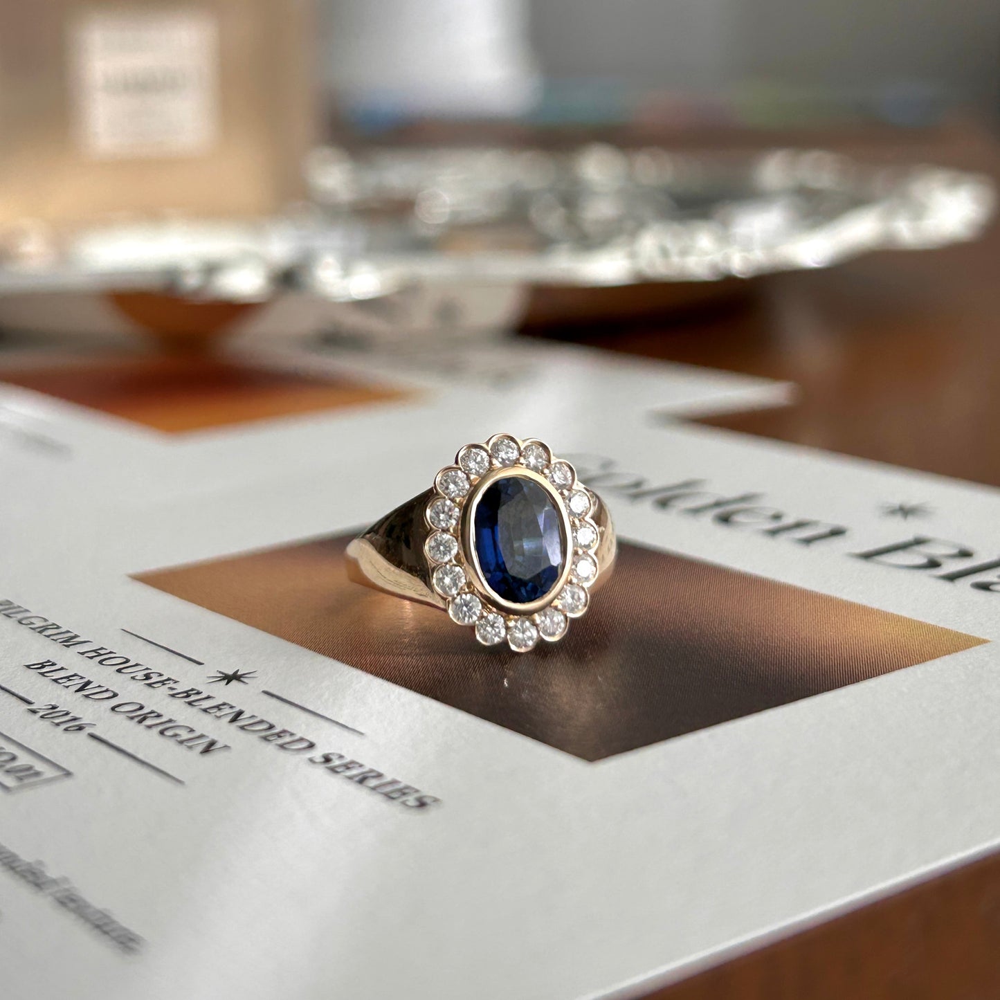Regent Signet Ring in Midnight