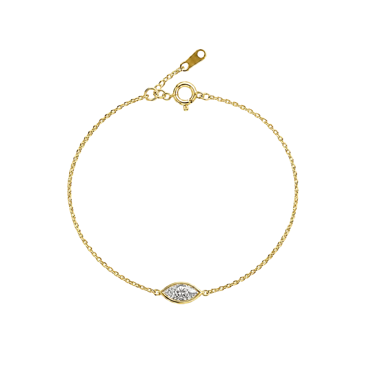 Marquise Solitaire Bracelet