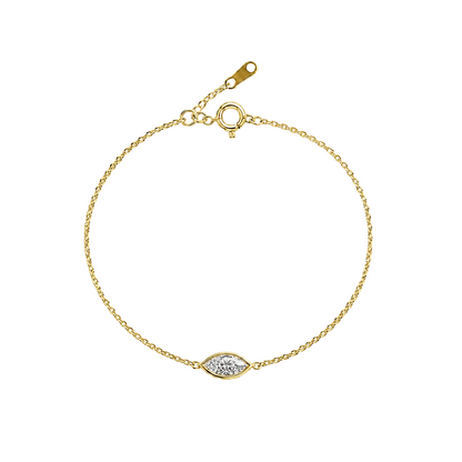 Marquise Solitaire Bracelet