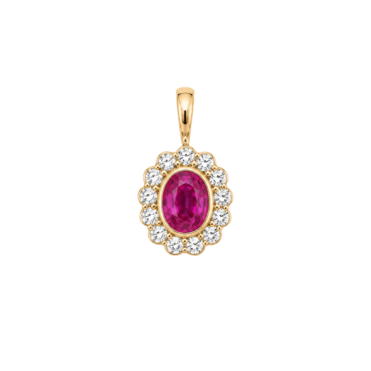 Regent Pink Sapphire Pendant