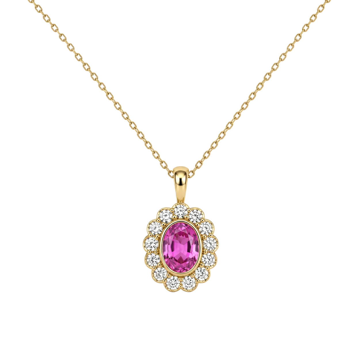 Regent Pink Sapphire Pendant